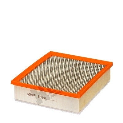 Top View of Air Filter HENGST E884L