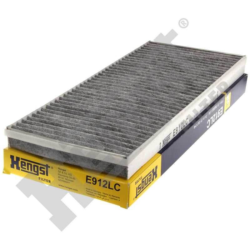 Top View of Cabin Air Filter HENGST E912LC