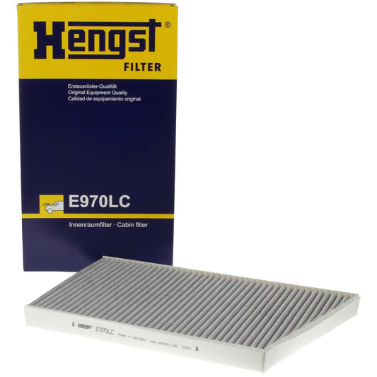 Top View of Cabin Air Filter HENGST E970LC