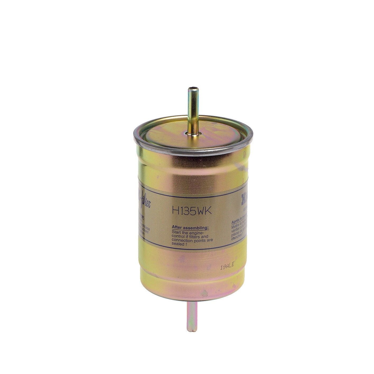 Front View of Fuel Filter HENGST H135WK