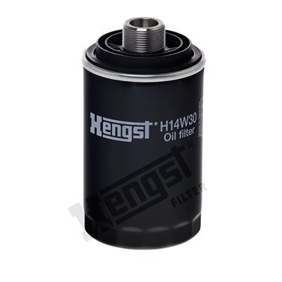 Top View of Engine Oil Filter HENGST H14W30