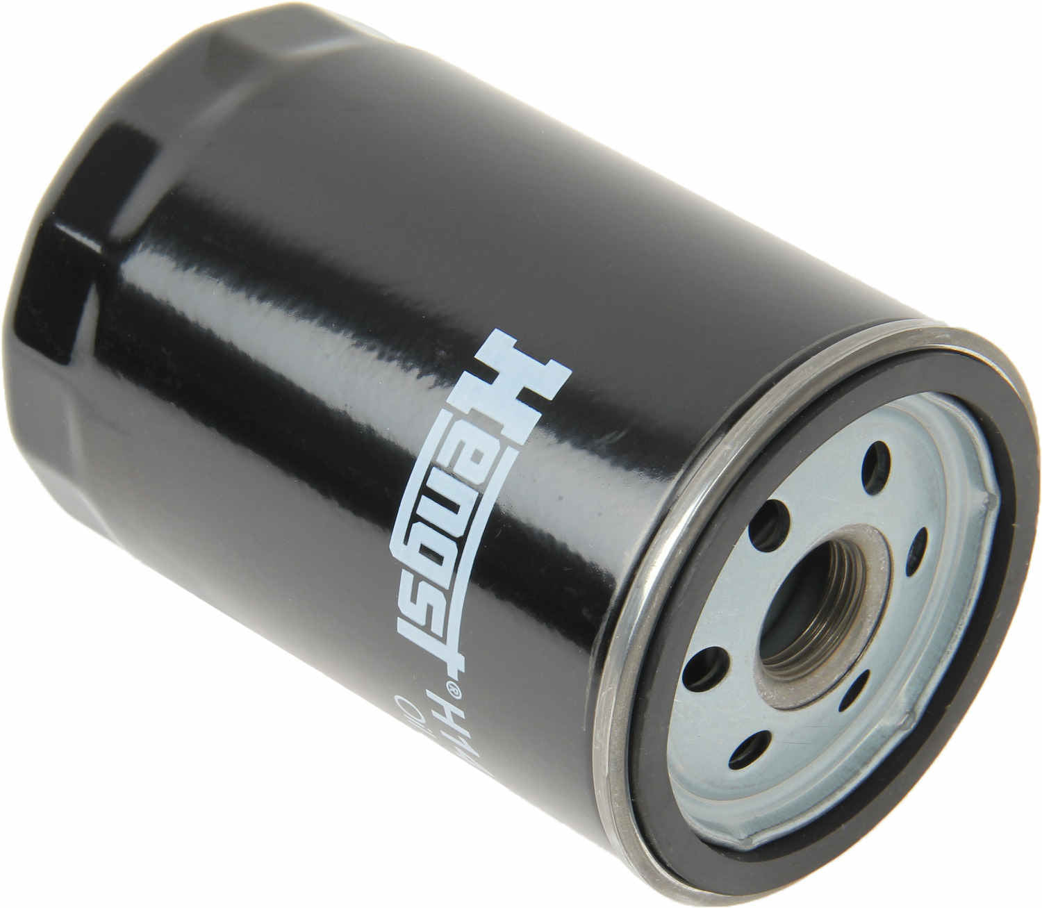 Angle View of Engine Oil Filter HENGST H14W38