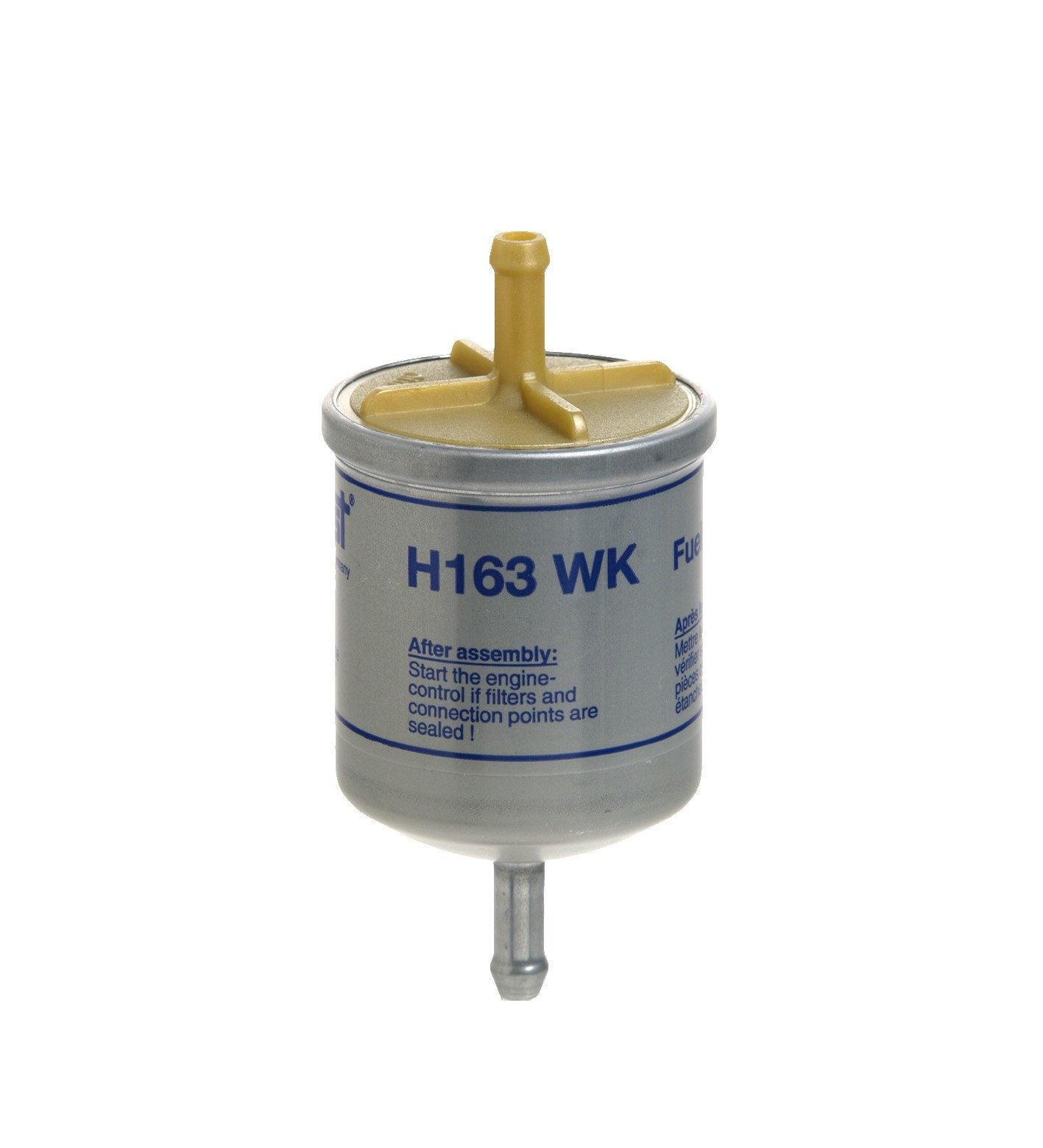 Front View of Fuel Filter HENGST H163WK