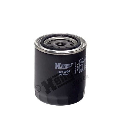 Top View of Engine Oil Filter HENGST H24W04