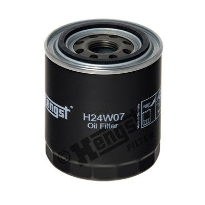 Top View of Engine Oil Filter HENGST H24W07