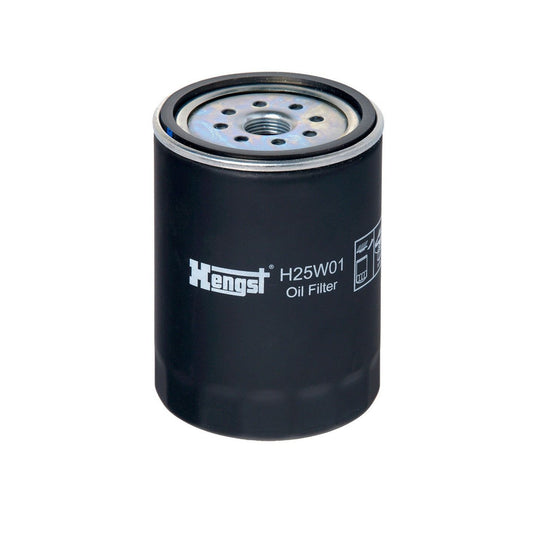 Front View of Engine Oil Filter HENGST H25W01