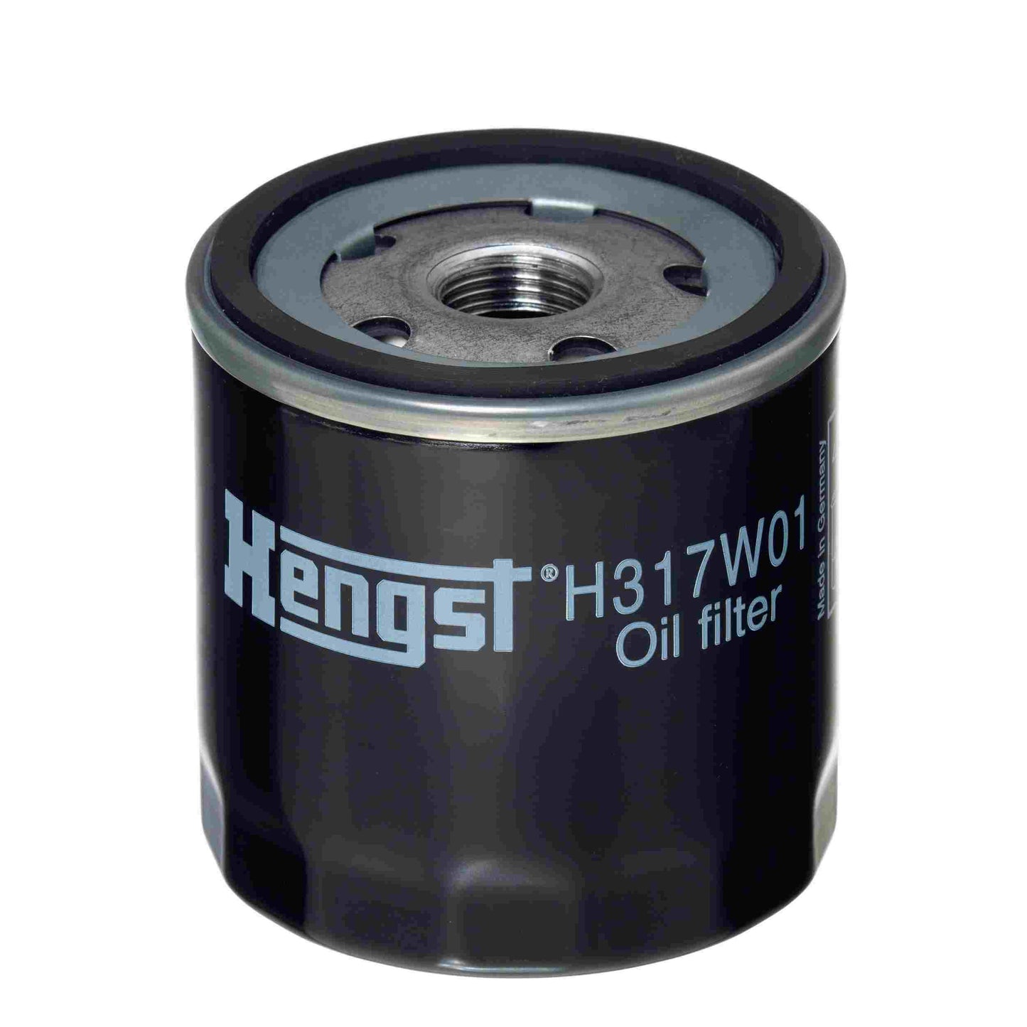 Front View of Engine Oil Filter HENGST H317W01