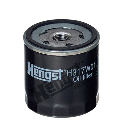 Top View of Engine Oil Filter HENGST H317W01