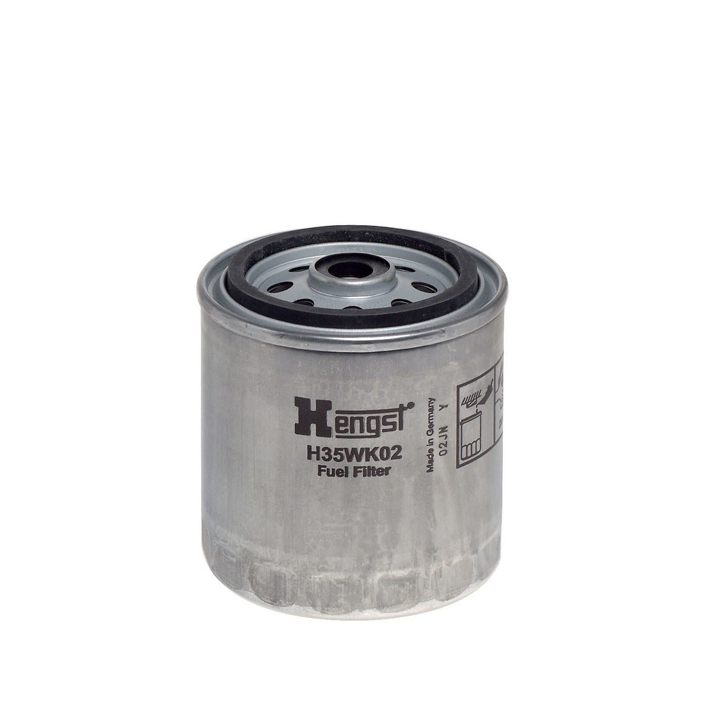 Front View of Fuel Filter HENGST H35WK02D87