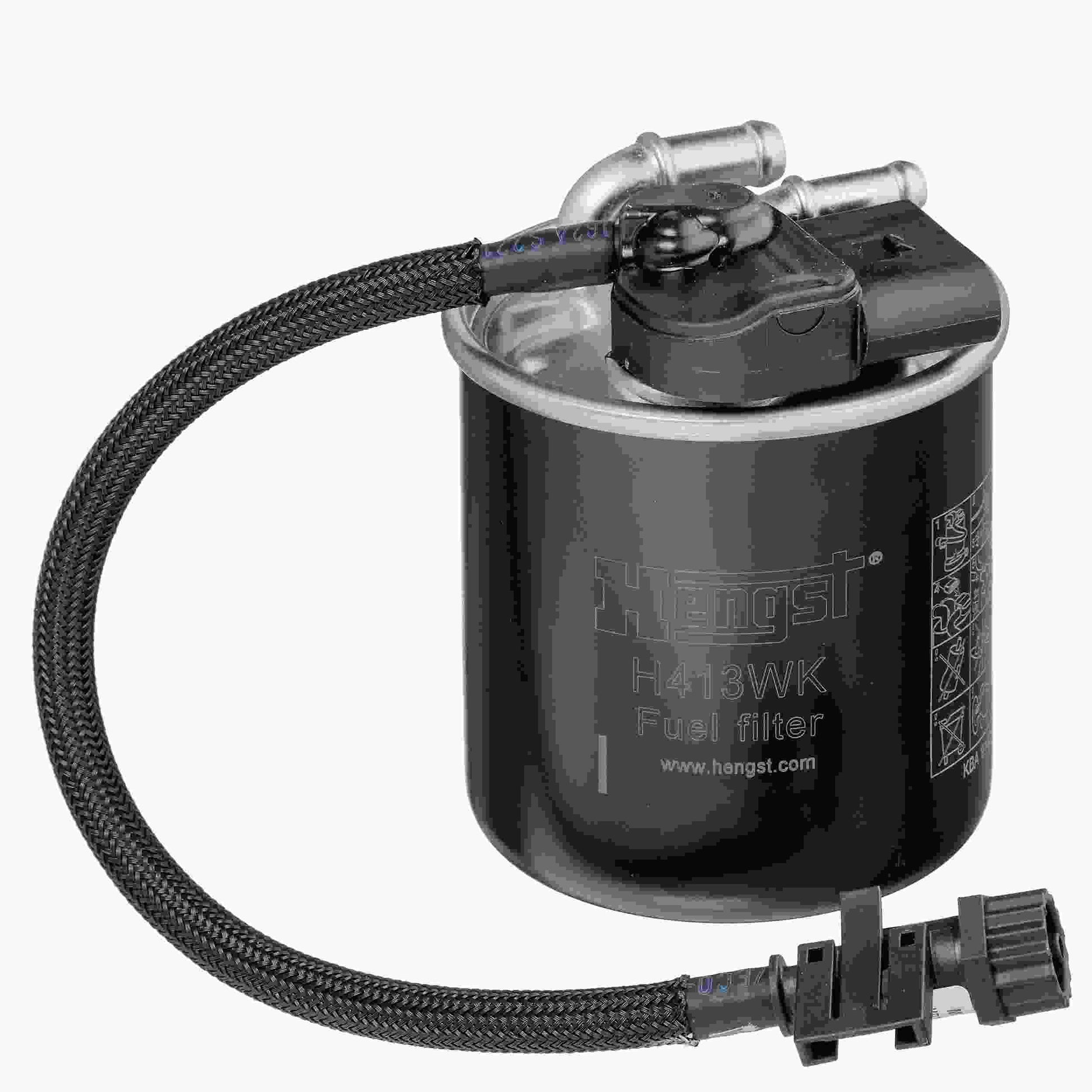 Front View of Fuel Filter HENGST H413WK