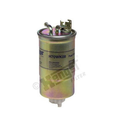 Top View of Fuel Filter HENGST H70WK08