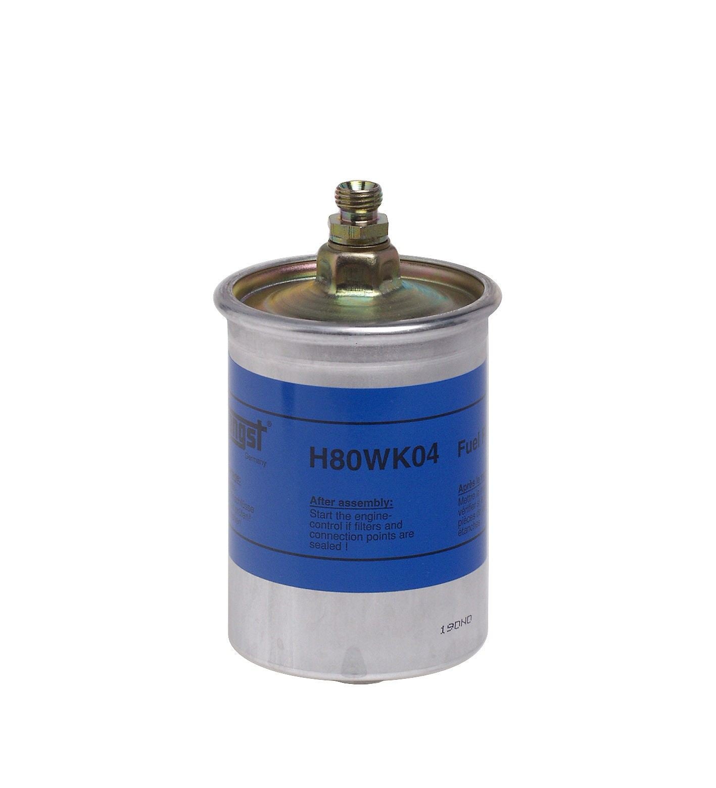 Front View of Fuel Filter HENGST H80WK04