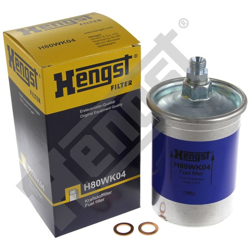 Top View of Fuel Filter HENGST H80WK04