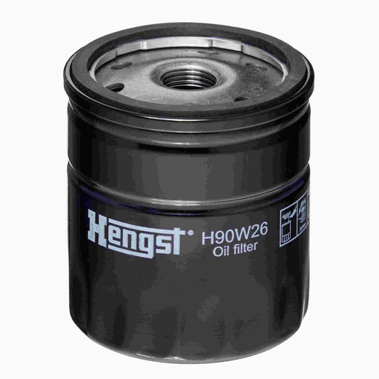 Front View of Engine Oil Filter HENGST H90W26