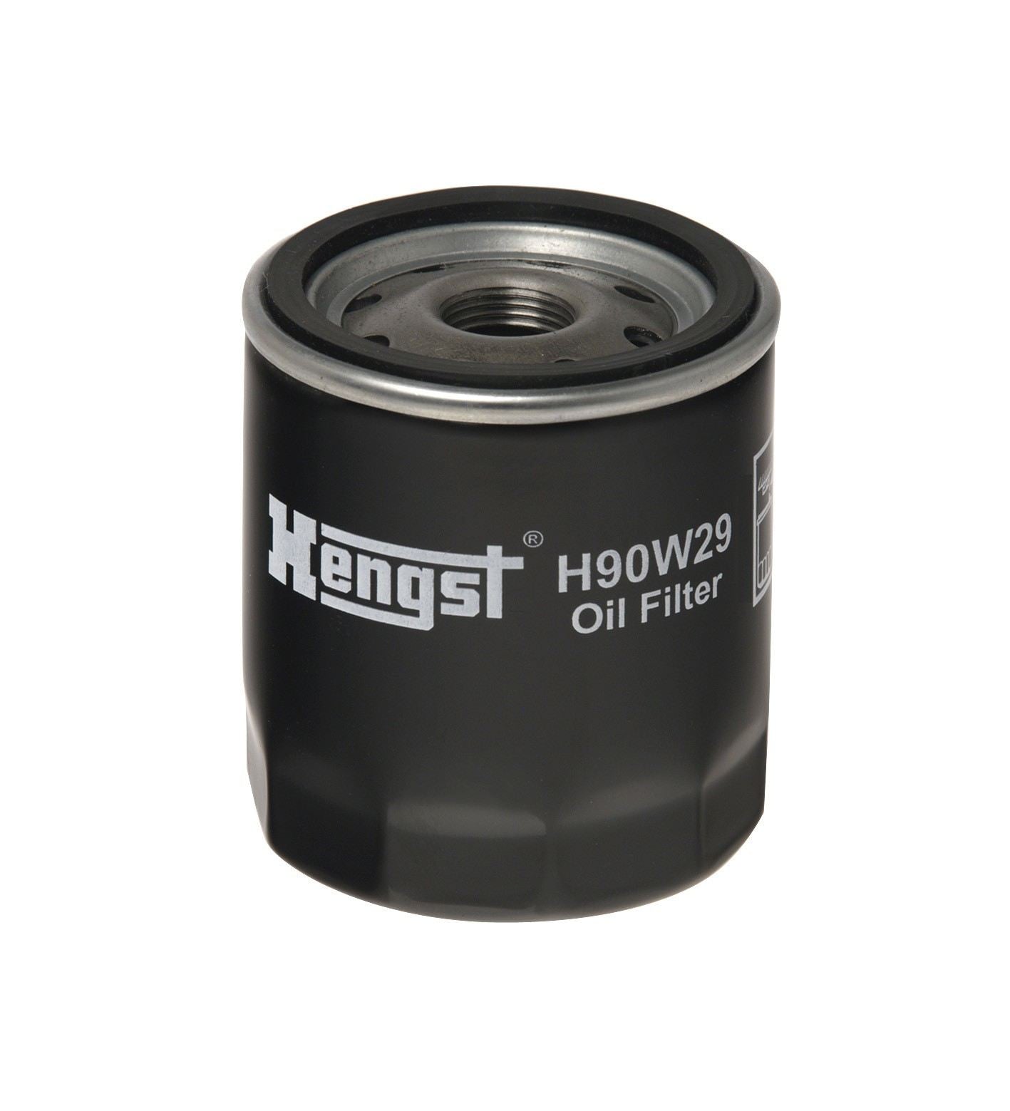 Front View of Engine Oil Filter HENGST H90W29