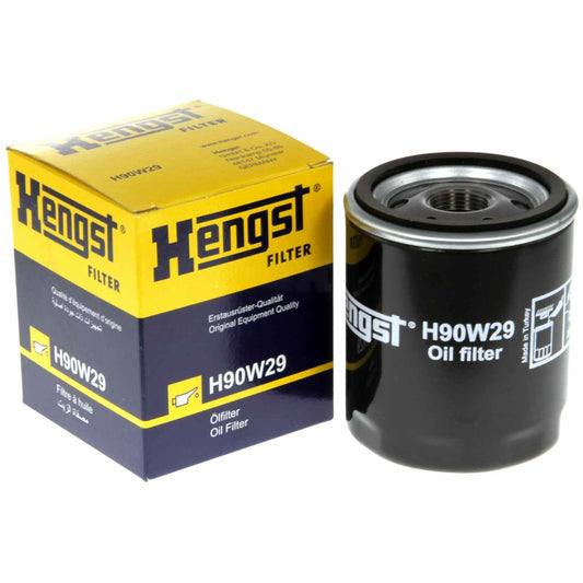 Top View of Engine Oil Filter HENGST H90W29