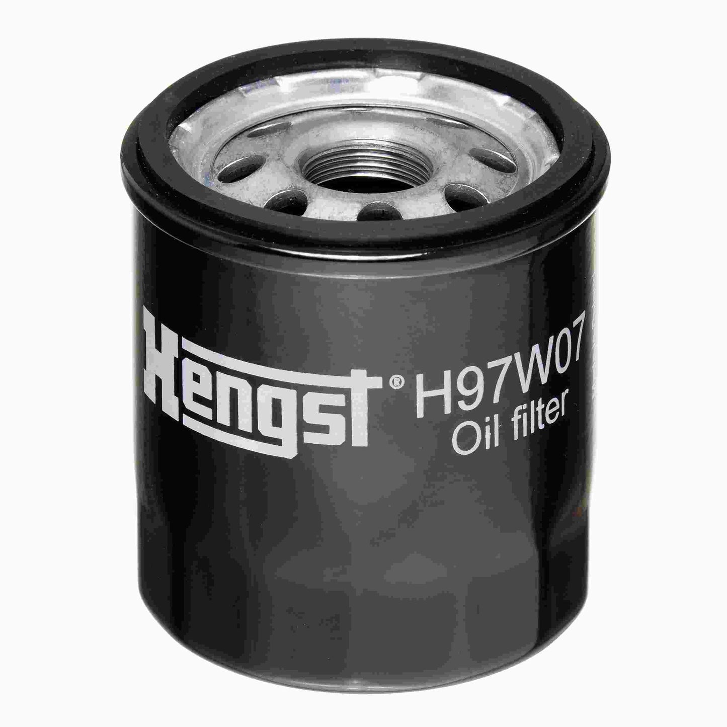 Front View of Engine Oil Filter HENGST H97W07