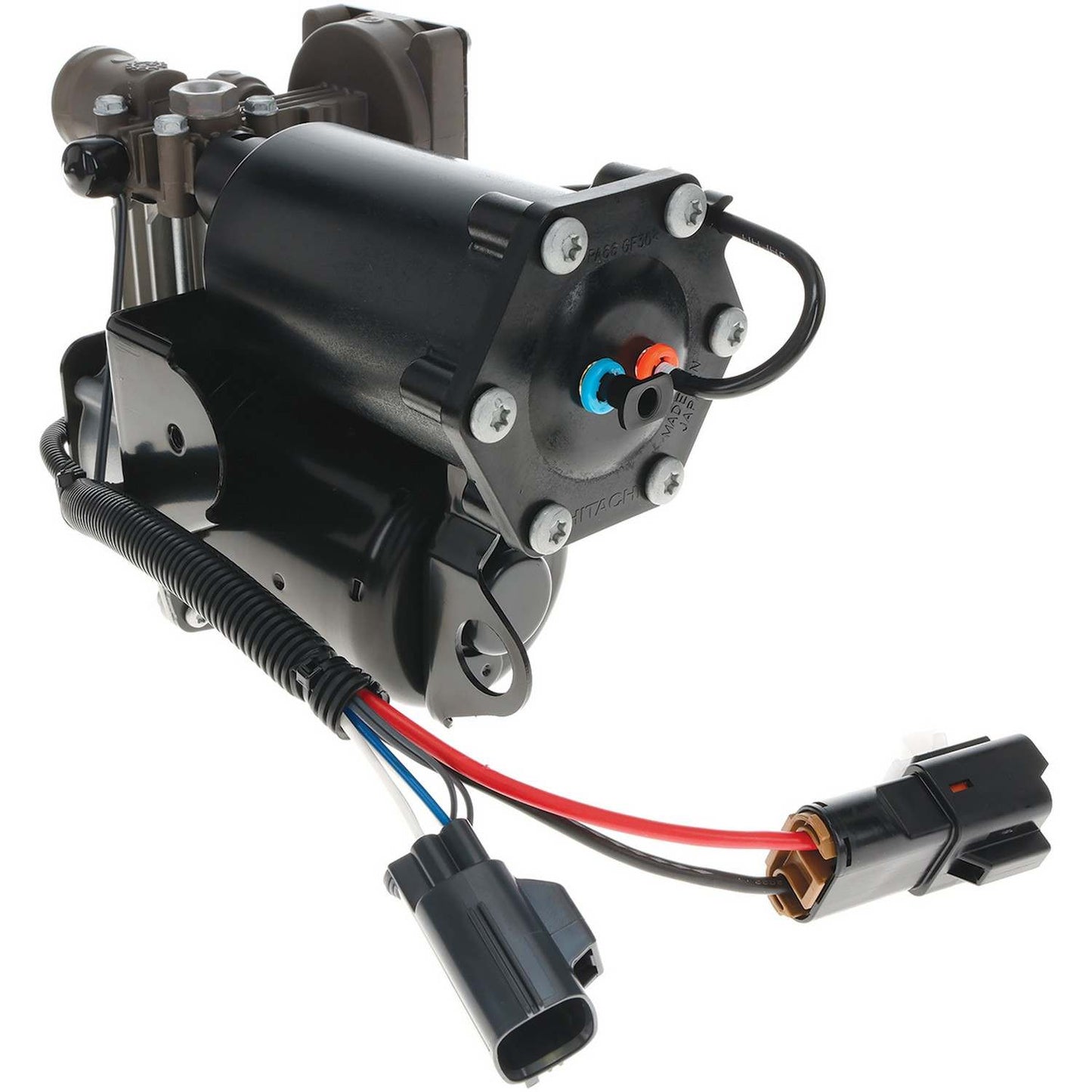 Connector View of Air Suspension Compressor HITACHI CMP0001