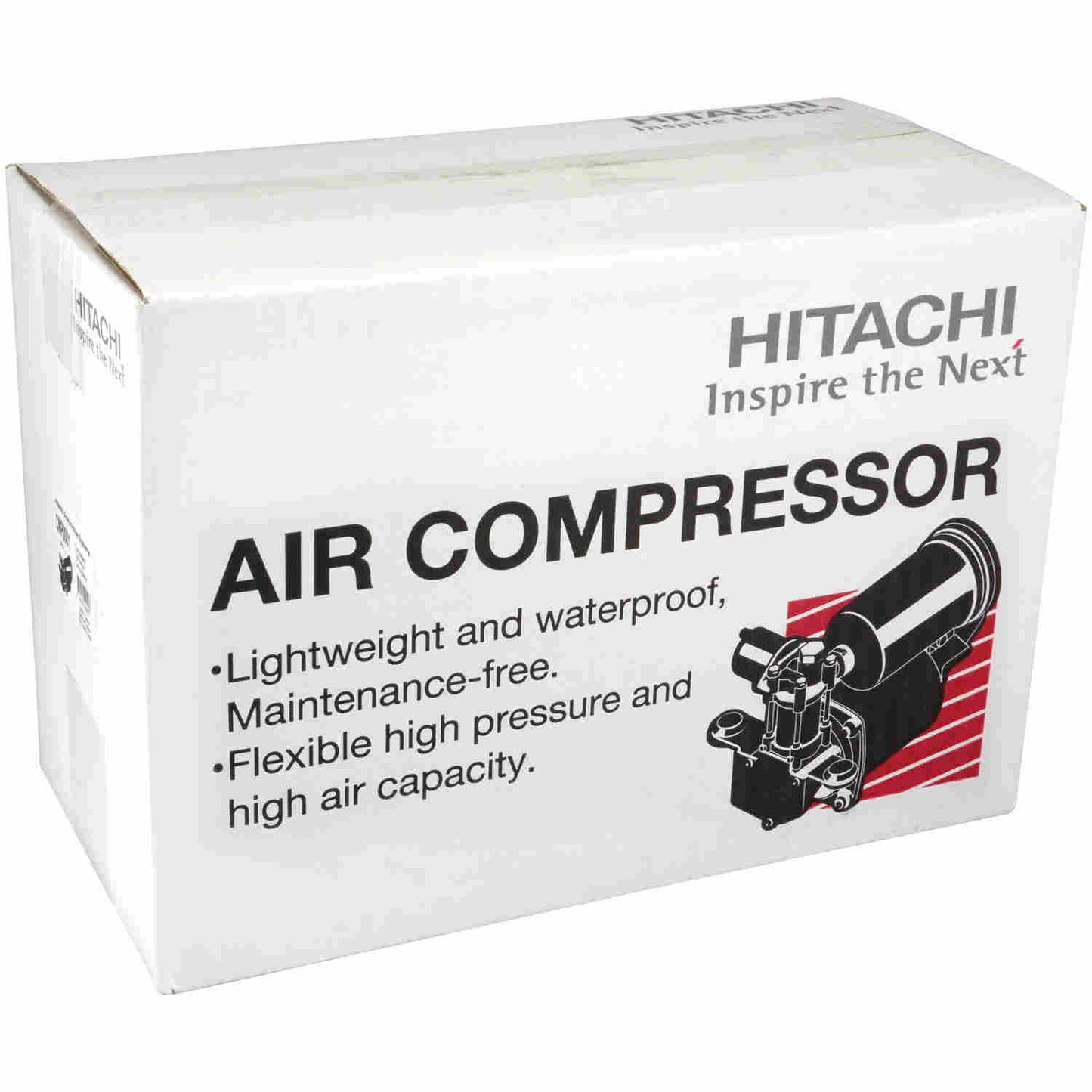 Side View of Air Suspension Compressor HITACHI CMP0001