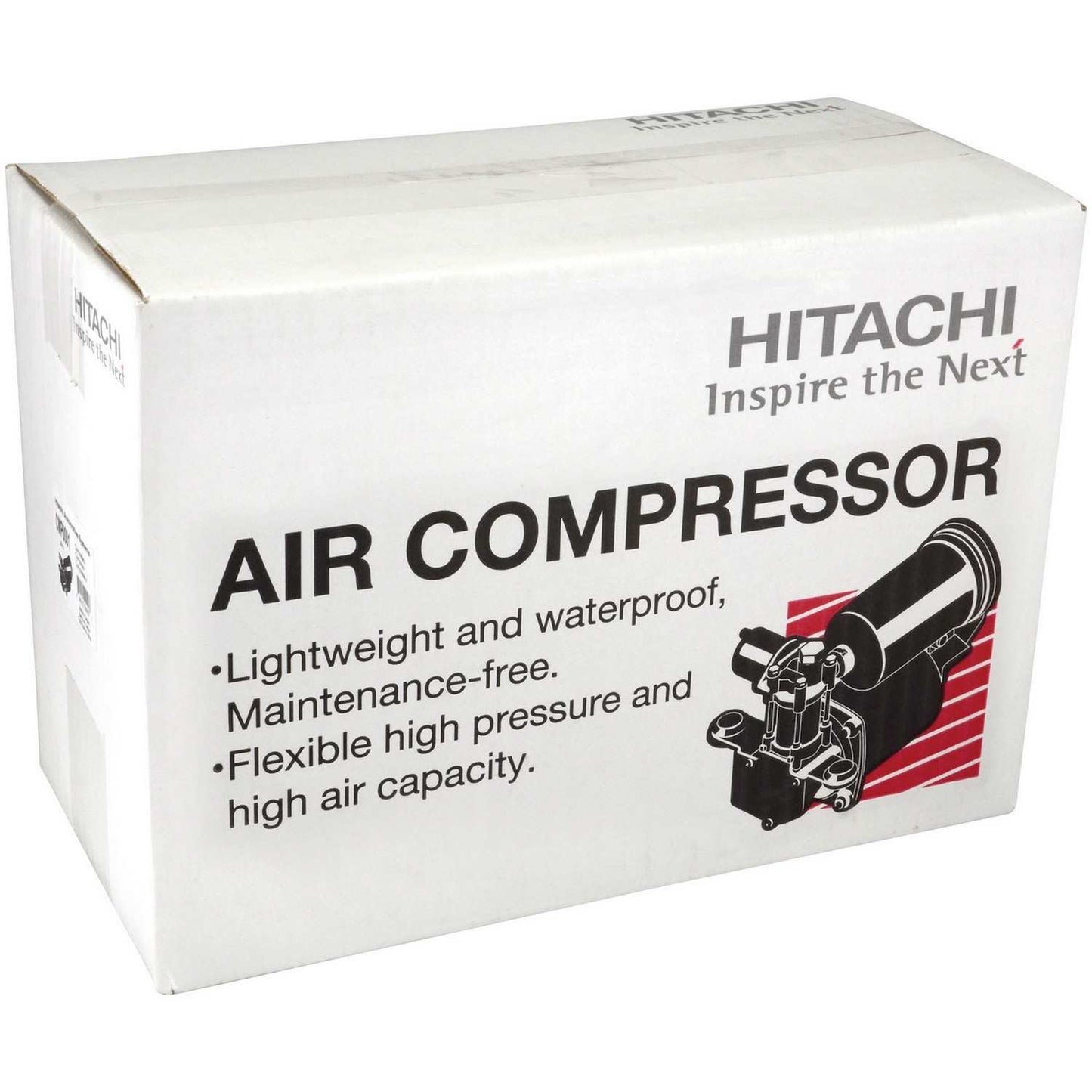 Package View of Air Suspension Compressor HITACHI CMP0002