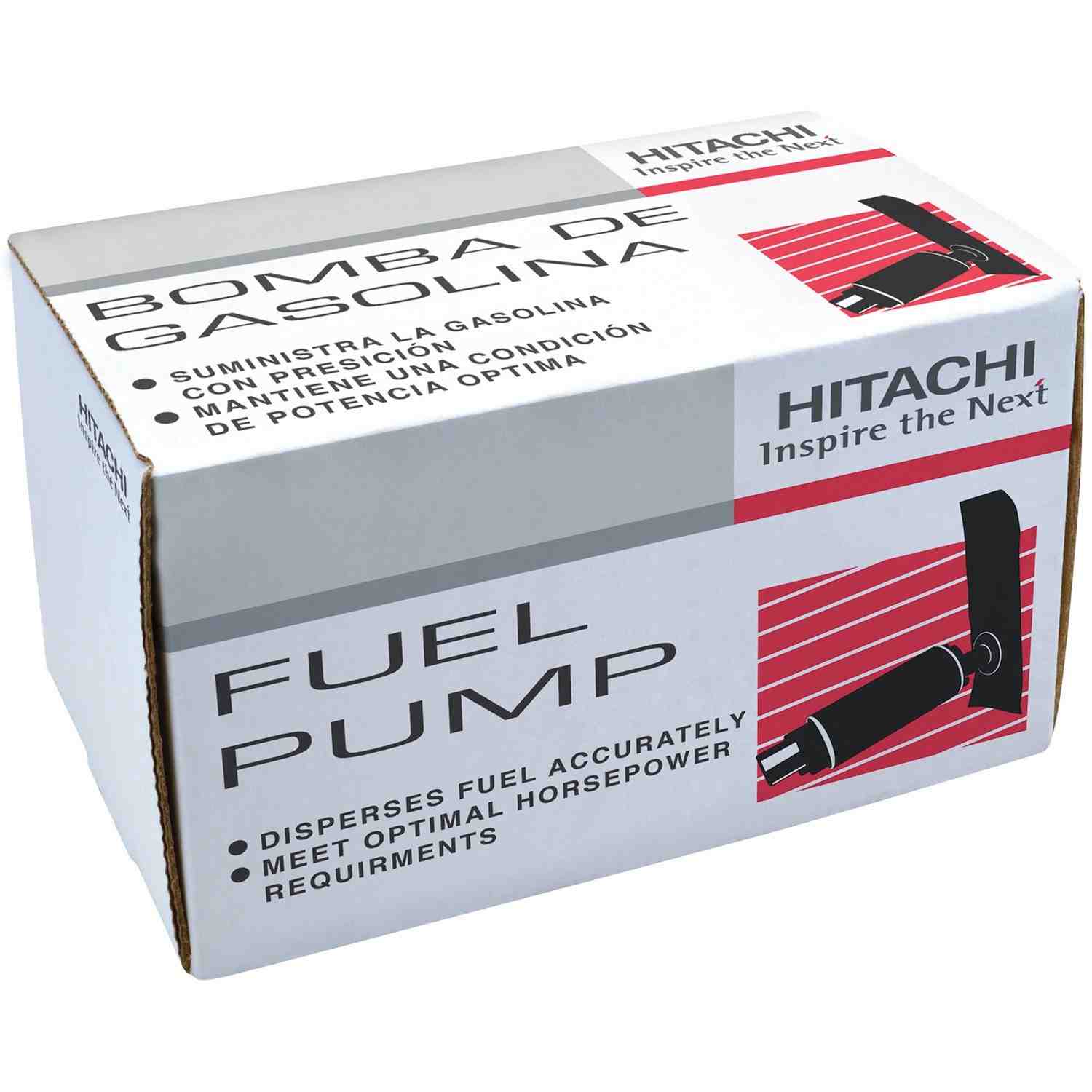 Package View of Electric Fuel Pump HITACHI FUP0003