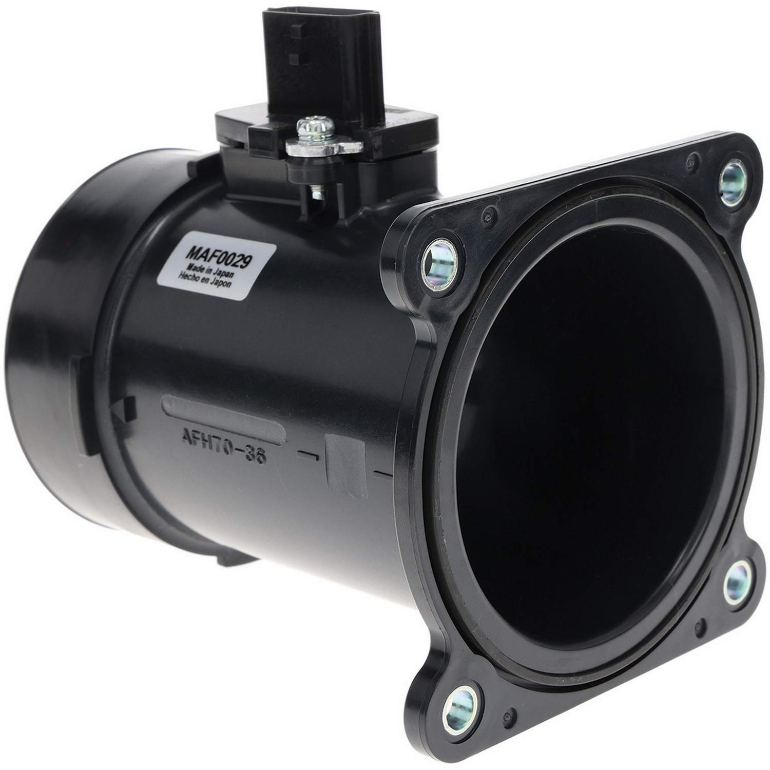 Front View of Mass Air Flow Sensor HITACHI MAF0029