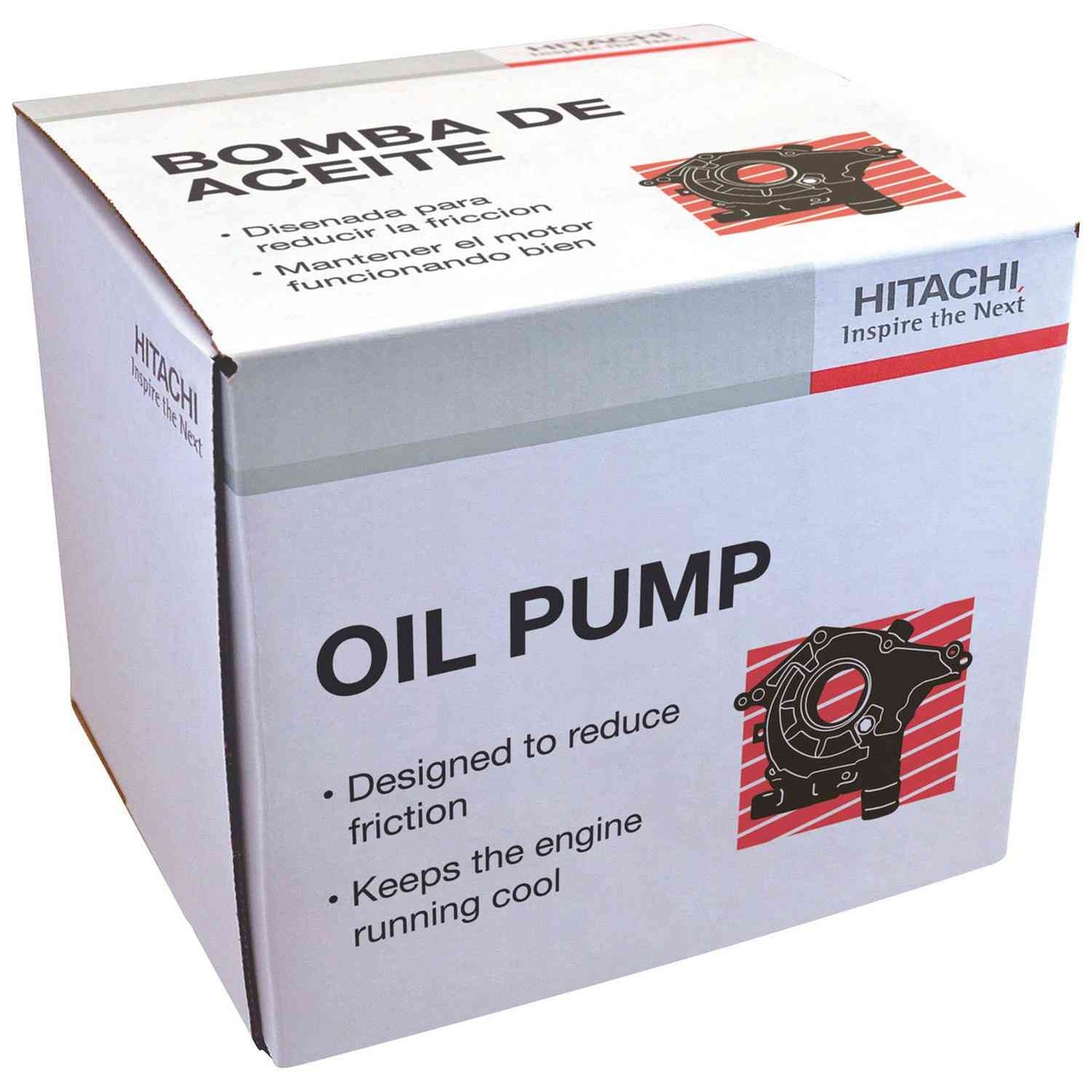 Package View of Engine Oil Pump HITACHI OUP0007