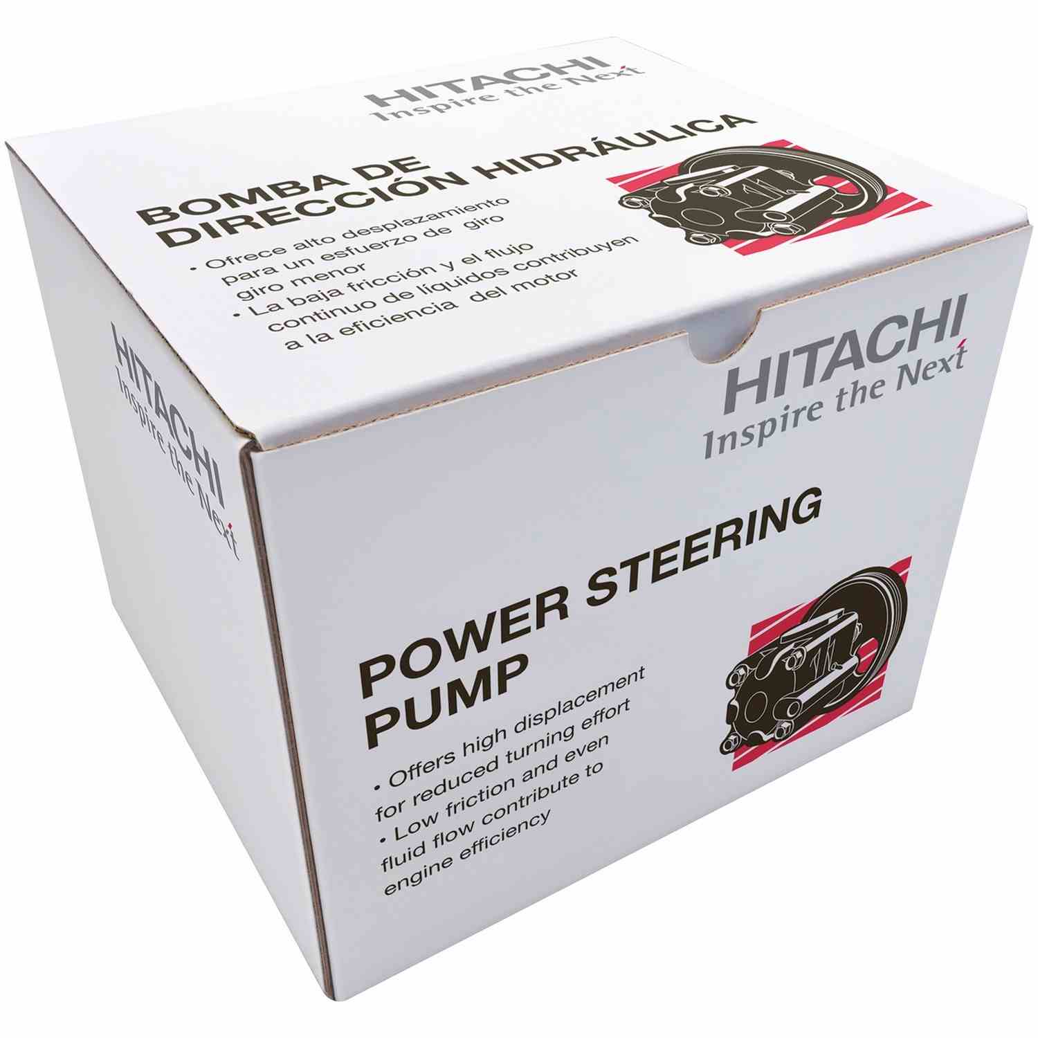 Package View of Power Steering Pump HITACHI PSP0003