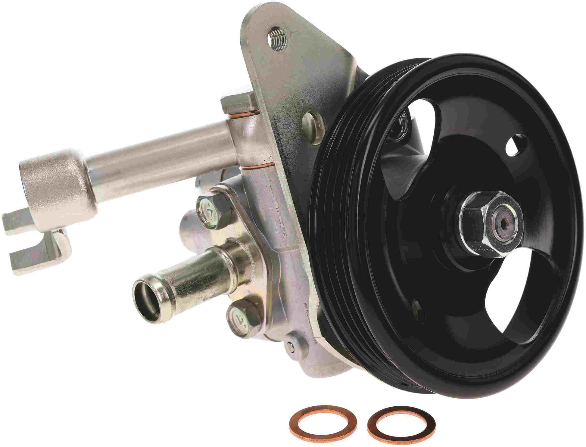 Front View of Power Steering Pump HITACHI PSP0016