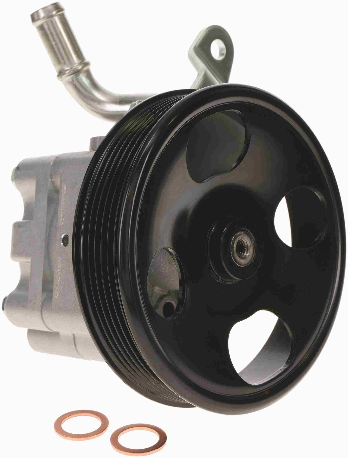 Front View of Power Steering Pump HITACHI PSP0018