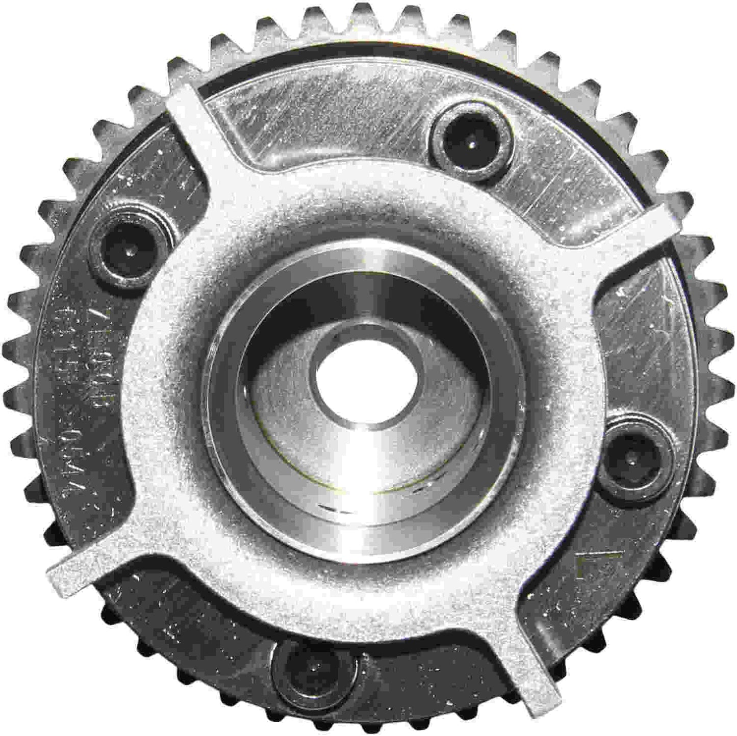 Top View of Left Engine Variable Valve Timing (VVT) Sprocket HITACHI VTG0008