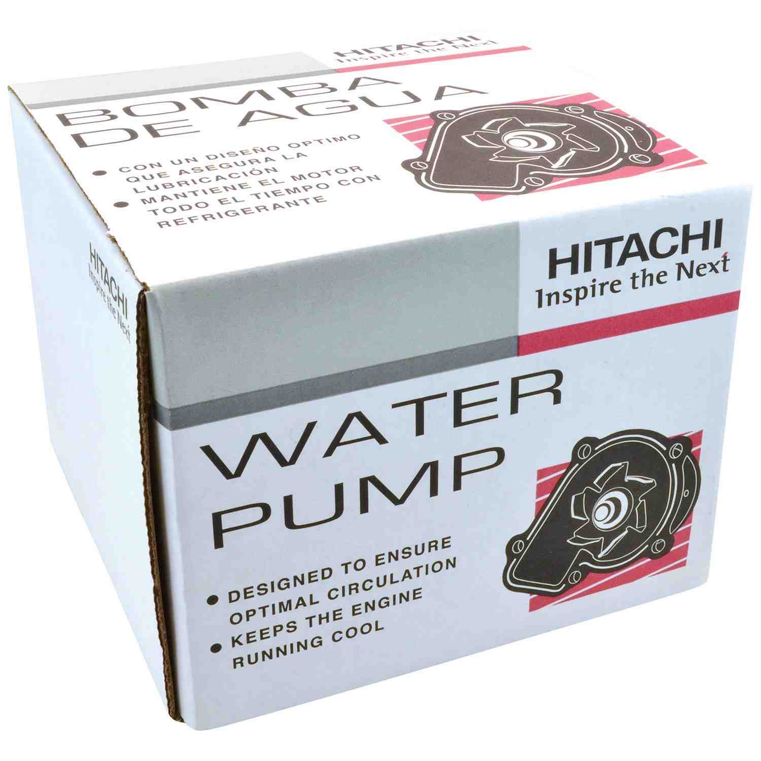 Package View of Engine Water Pump HITACHI WUP0004