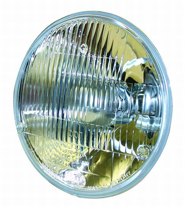 Front View of Headlight Assembly HELLA 002395301