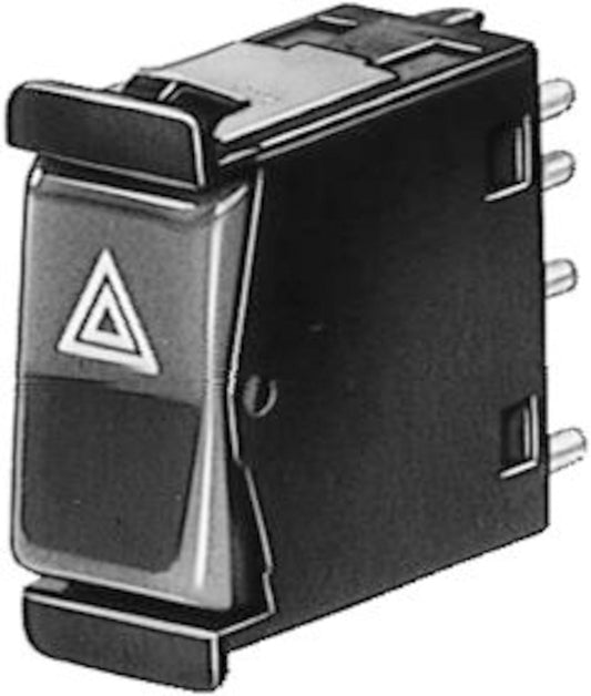 Front View of Headlight Dimmer Switch HELLA 003631021