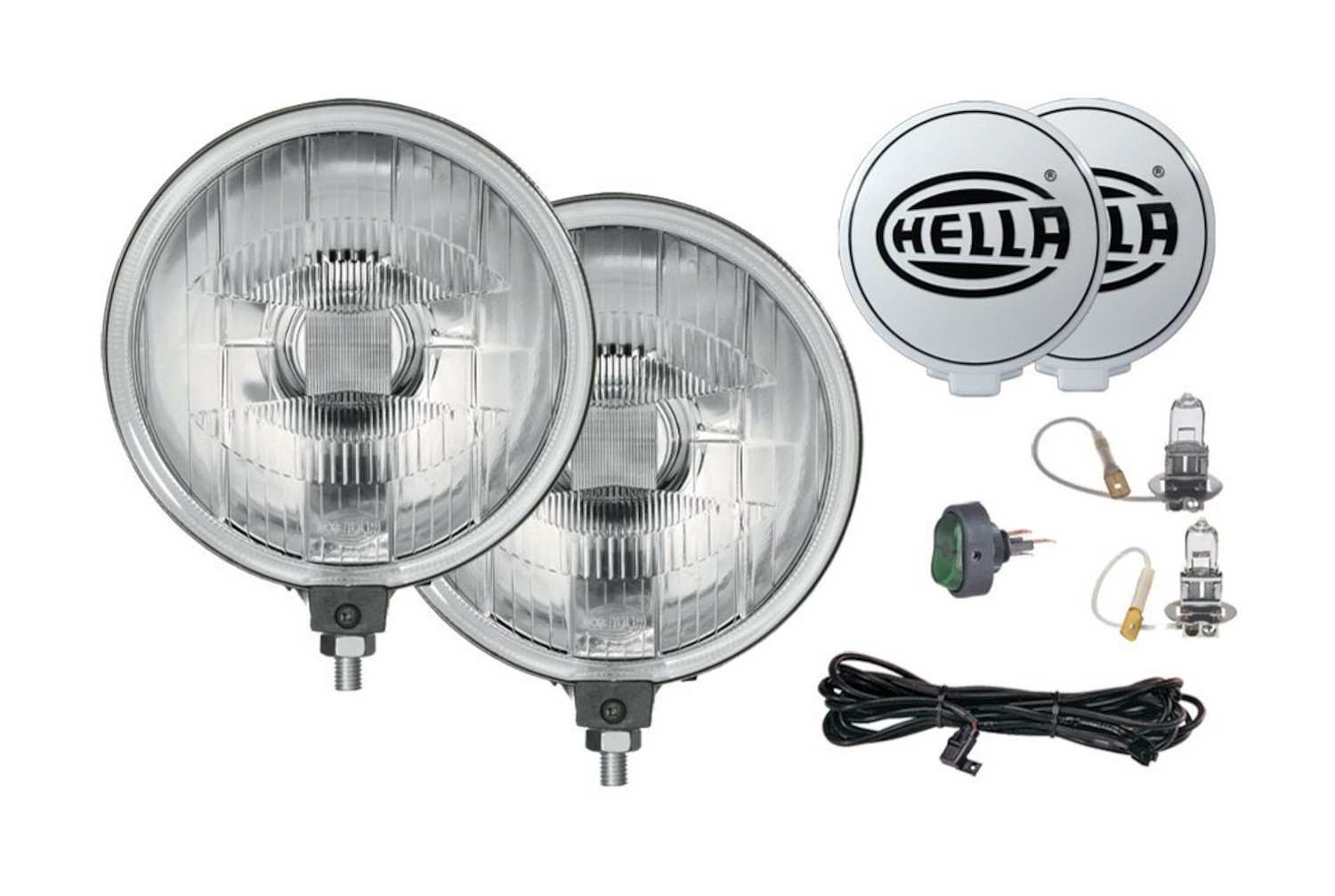 Connector View of Driving Light Kit HELLA 005750952