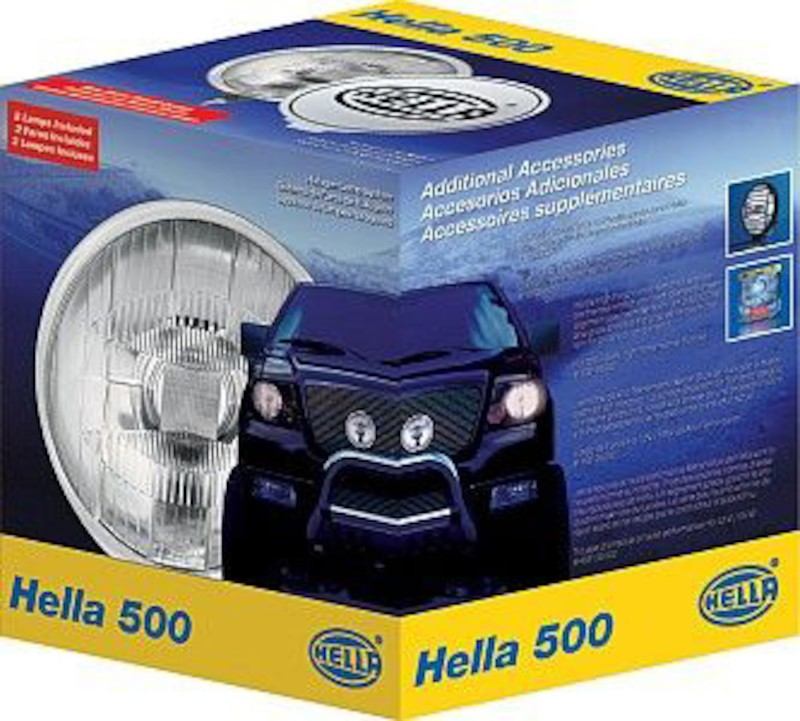 Package View of Driving Light Kit HELLA 005750952