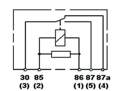 Other View of Battery Charge Relay HELLA 007794301