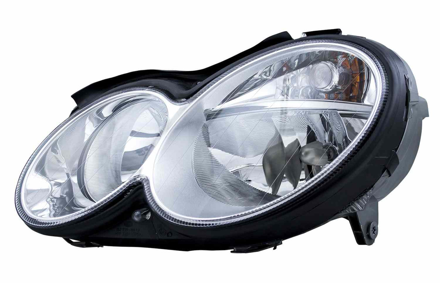 Front View of Front Left Headlight Assembly HELLA 007988351