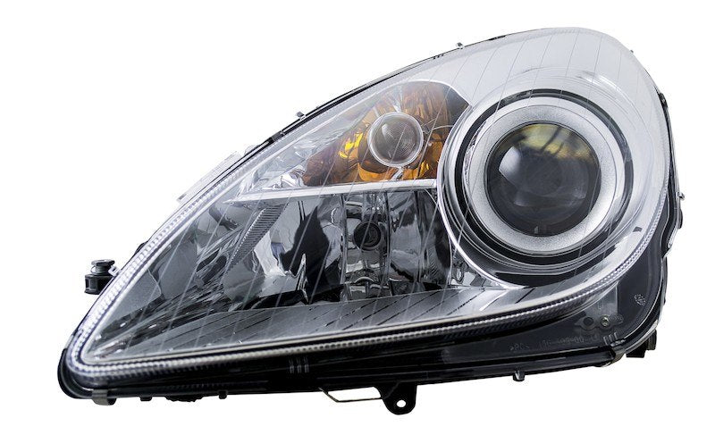 Front View of Front Left Headlight Assembly HELLA 008361651