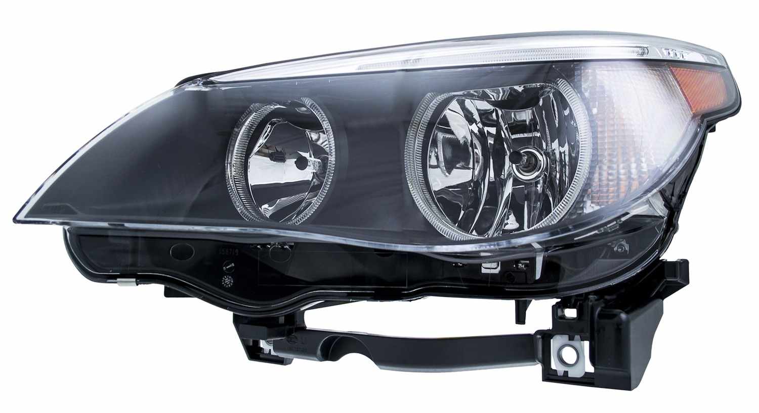 Front View of Front Left Headlight Assembly HELLA 008673111