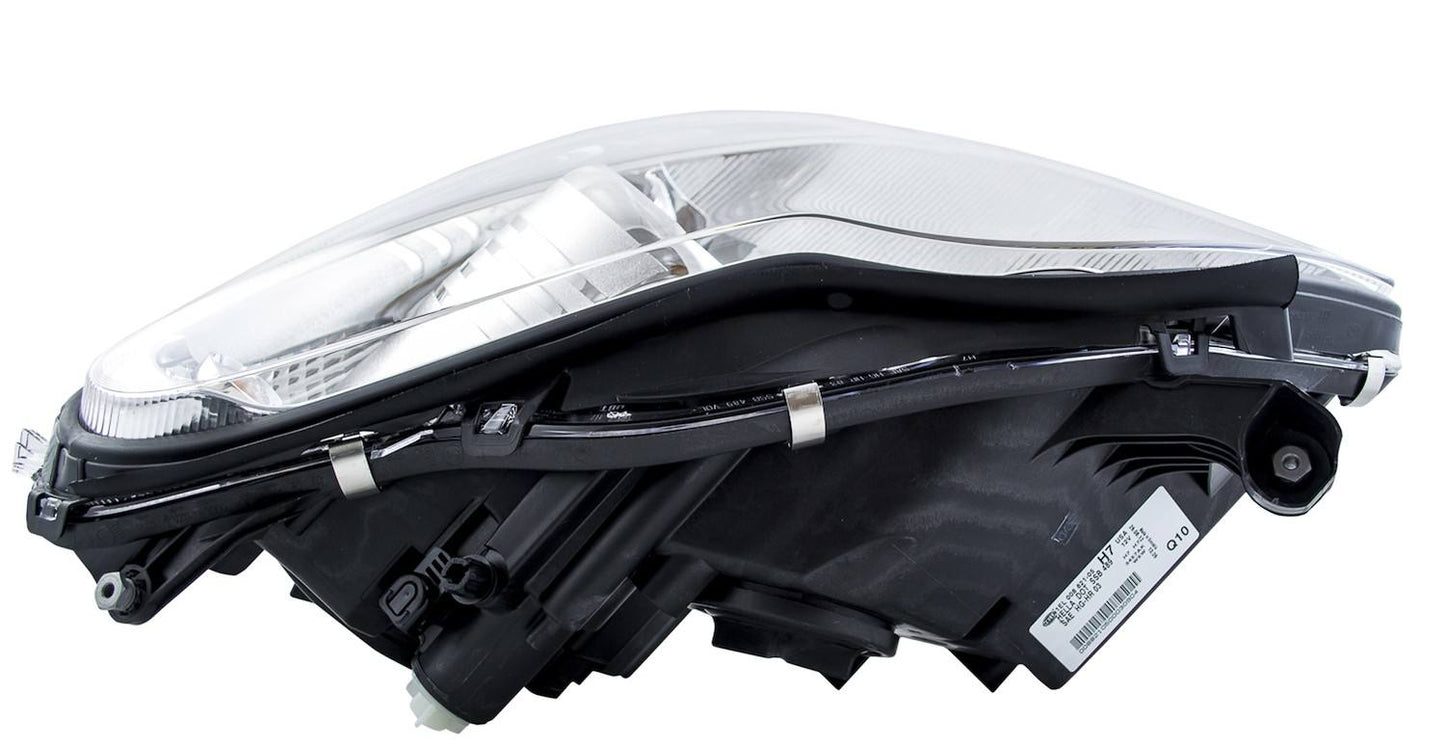 Top View of Front Left Headlight Assembly HELLA 008821051