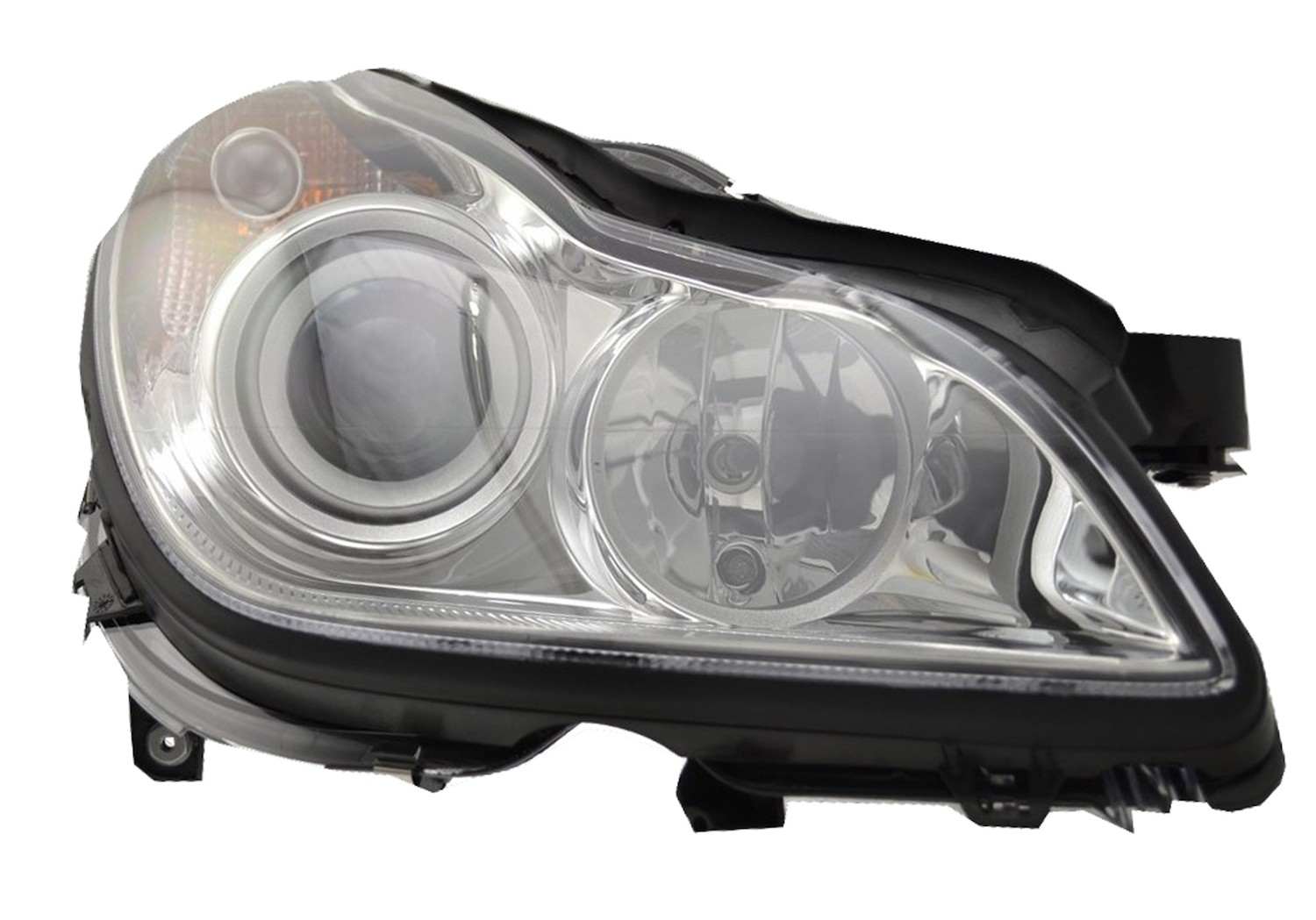 Front View of Front Right Headlight Assembly HELLA 008821061