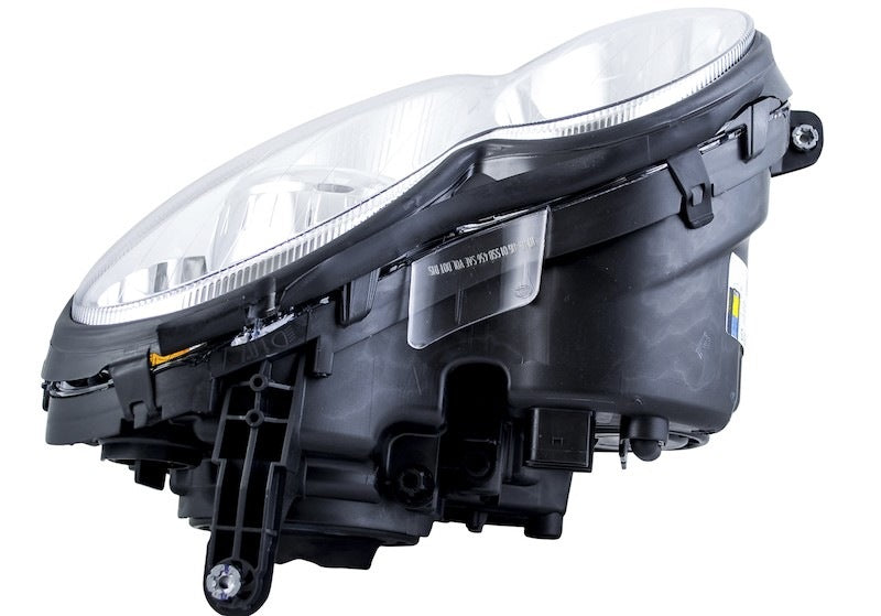 Top View of Front Left Headlight Assembly HELLA 009040351