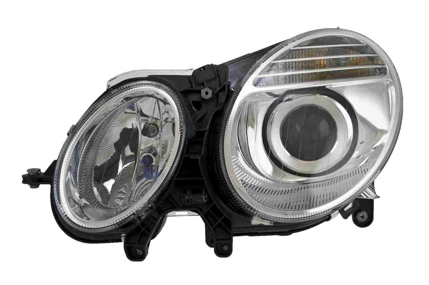 Front View of Left Headlight Assembly HELLA 009260051