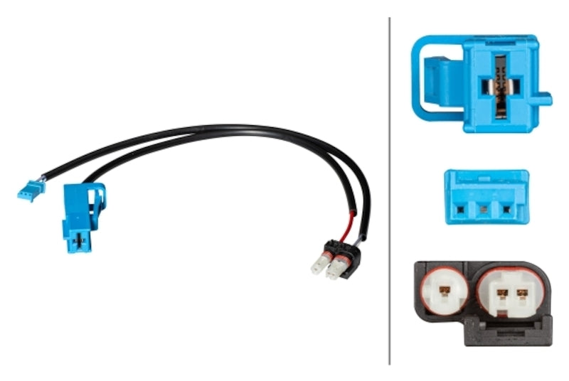 Front View of Intelligent Battery Sensor (IBS) HELLA 009429911