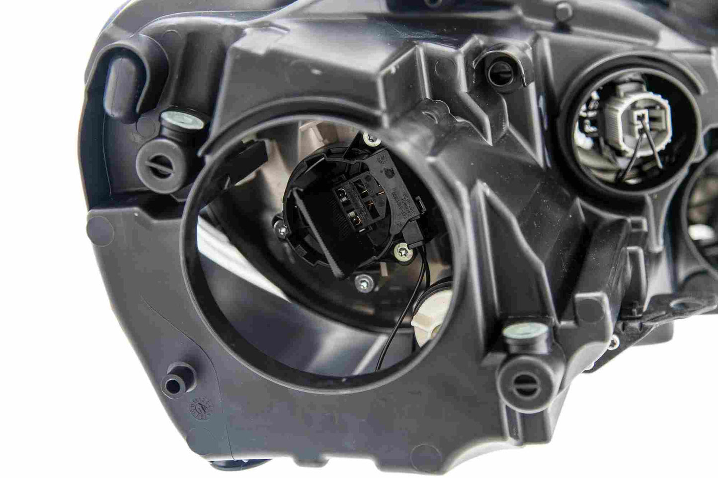 Angle View of Front Left Headlight Assembly HELLA 009901251