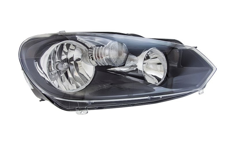 Front View of Front Right Headlight Assembly HELLA 009901261