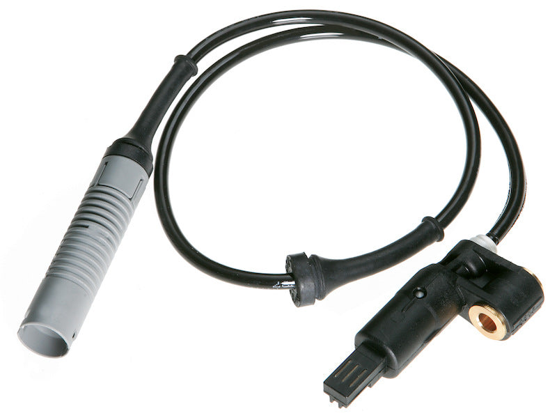 Angle View of Front Right ABS Wheel Speed Sensor HELLA 010039361