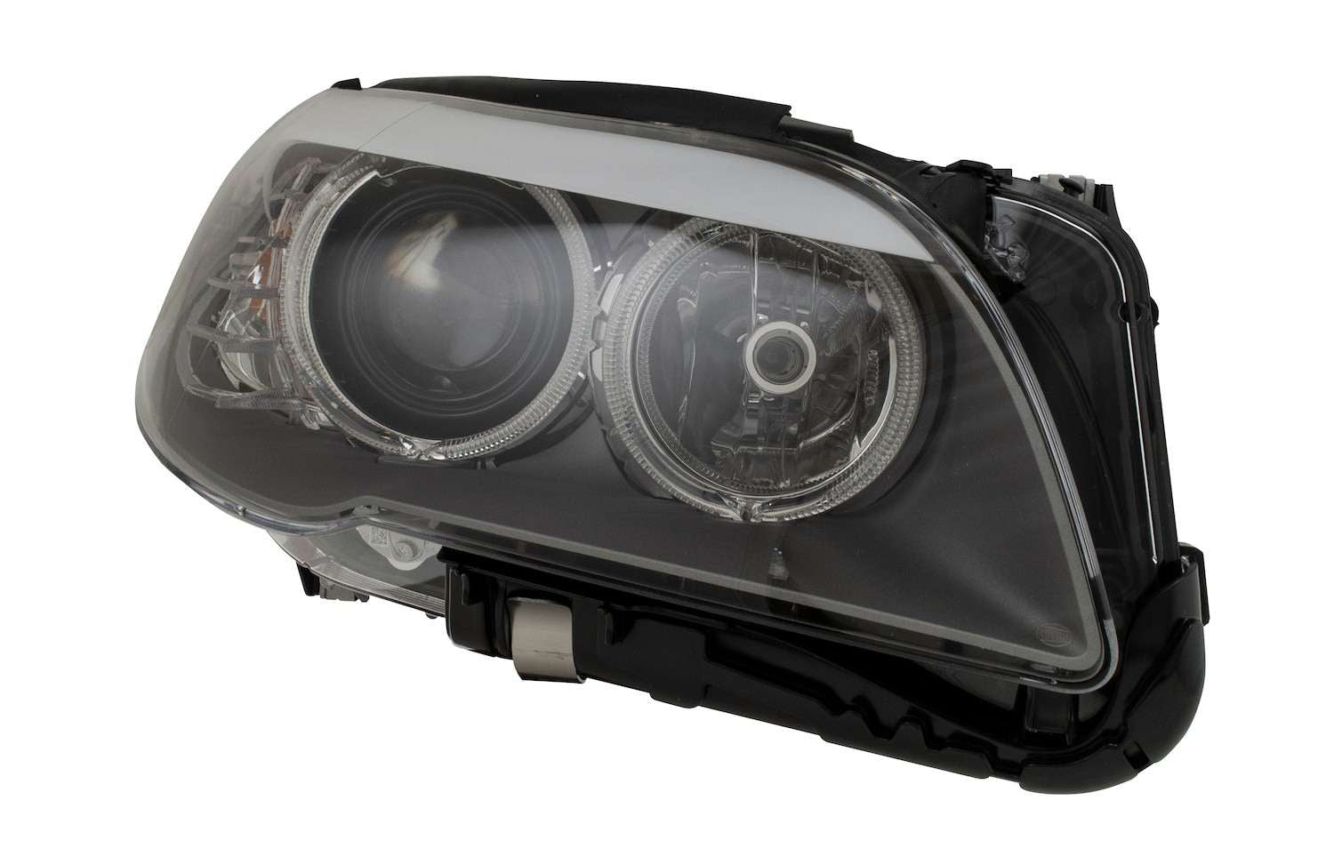 Front View of Front Right Headlight Assembly HELLA 010131061