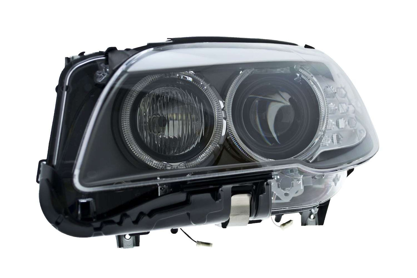 Front View of Front Left Headlight Assembly HELLA 010131651